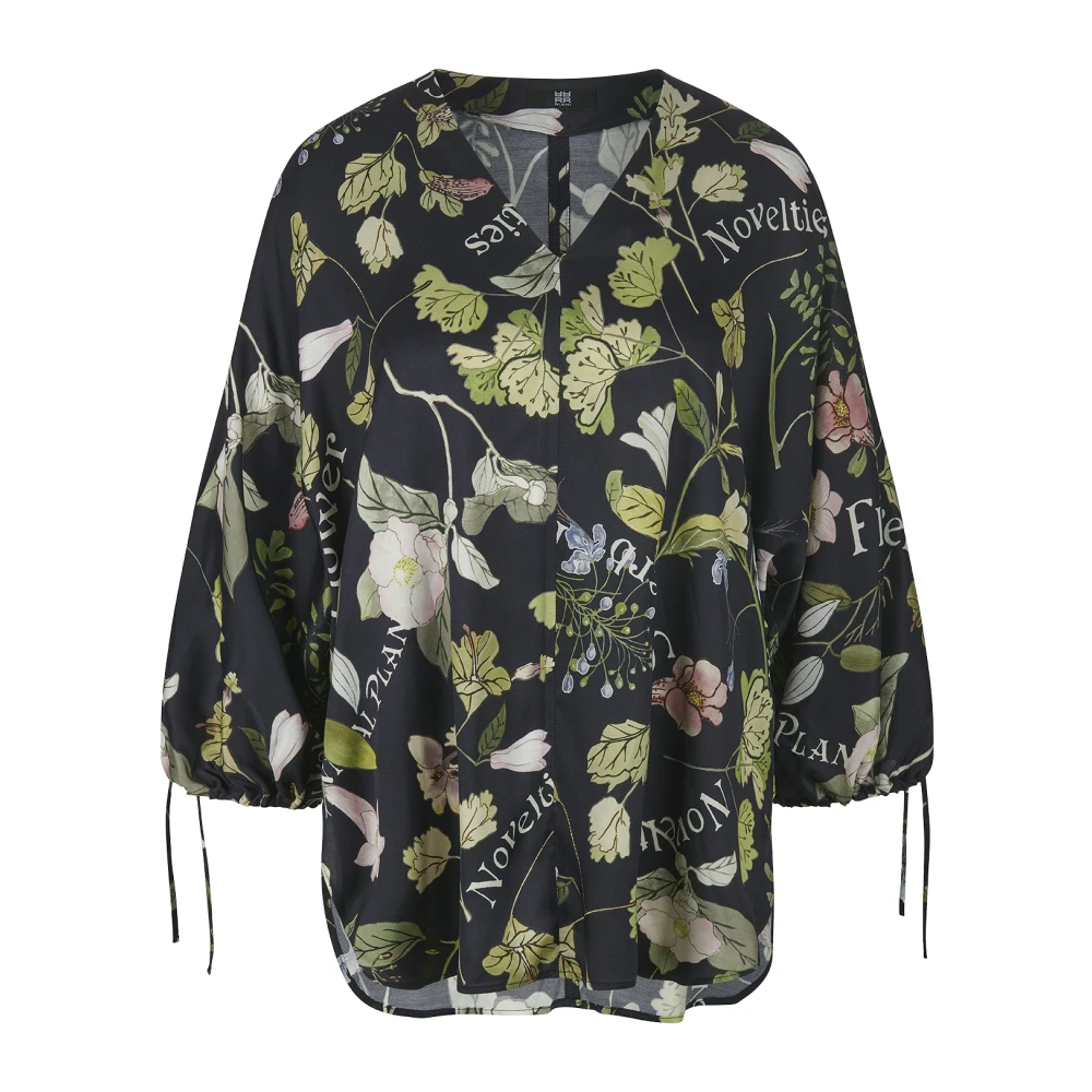 RIANI Botanische Print Blouse Moderne Romantiek Chic Multicolor Dames