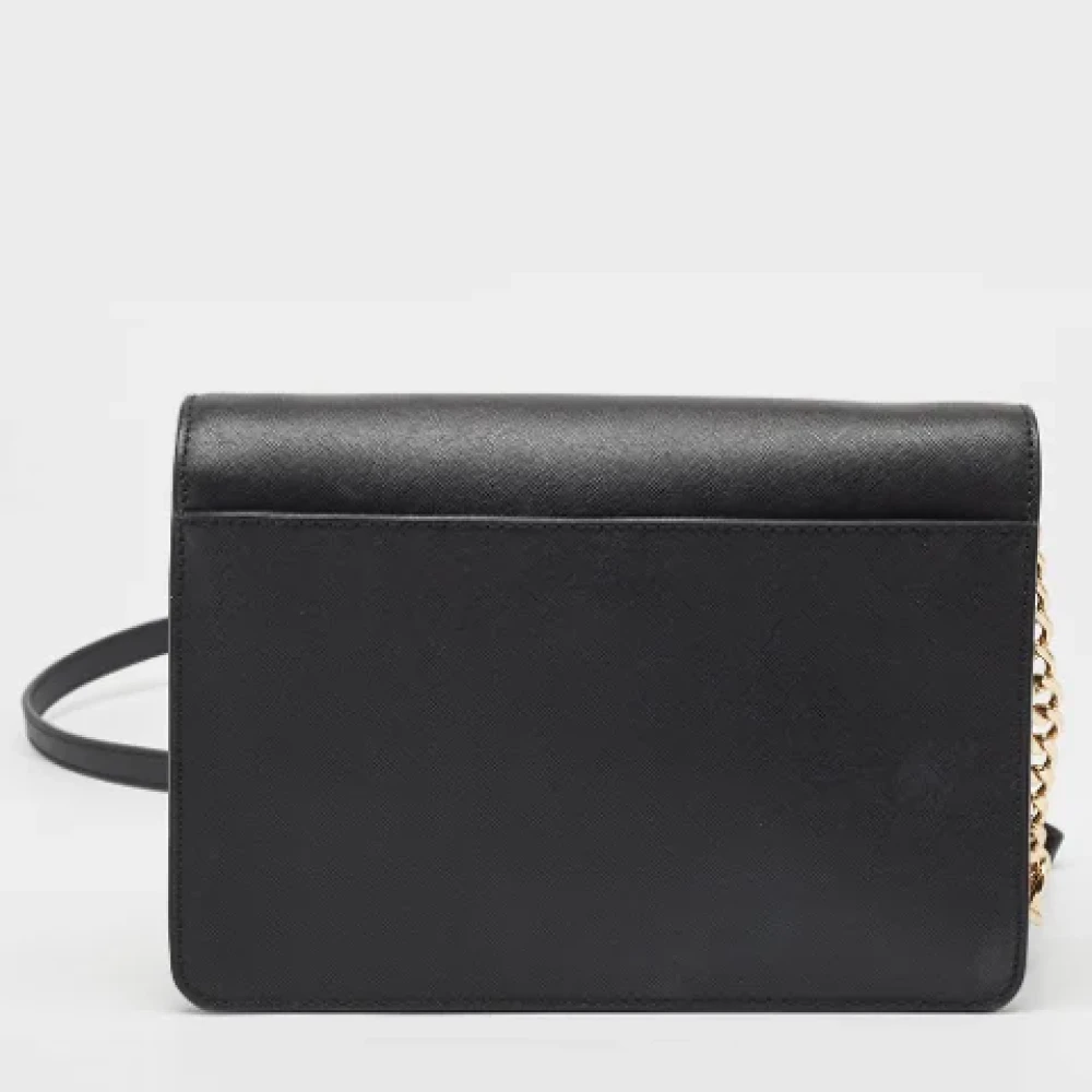 Michael Kors Pre-owned Leather crossbody-bags Black Dames