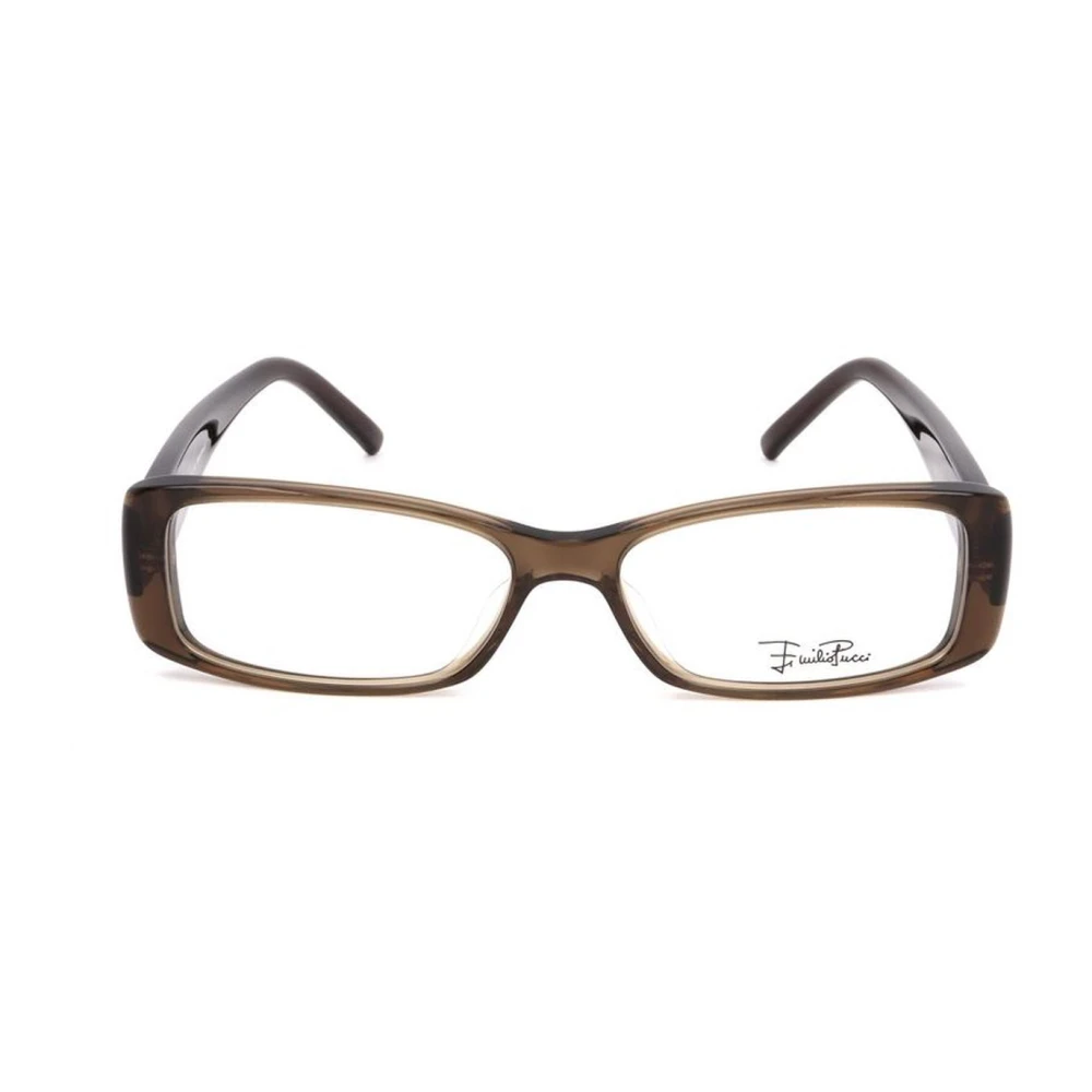 EMILIO PUCCI Bicolor Plastic Frame Bril Multicolor Dames