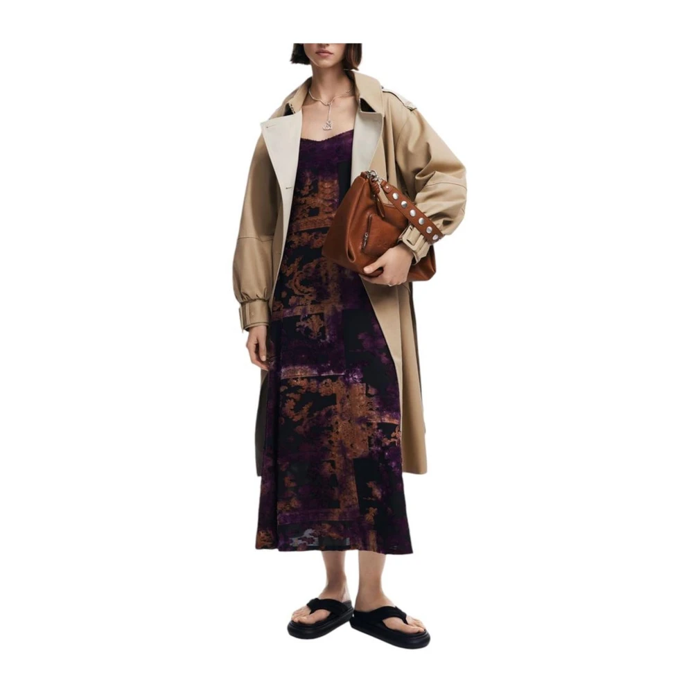 Desigual Elegante Bruine Handtas Dames Collectie Brown Dames
