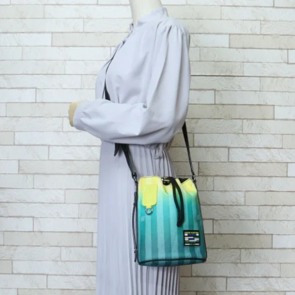 Louis Vuitton Vintage Pre-owned Plastic louis-vuitton-bags Green Dames