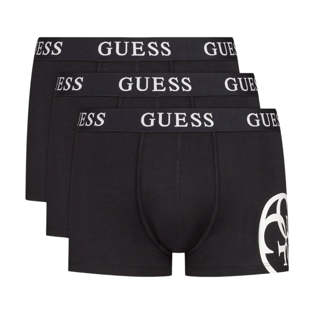 Guess 3-Pack Boxershorts met Groot Logo Black Heren