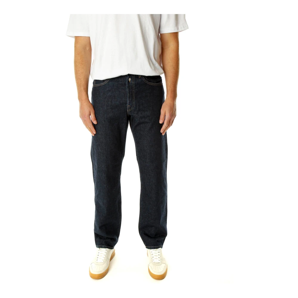 Replay High-Waist Straight Fit Jeans Blue Heren