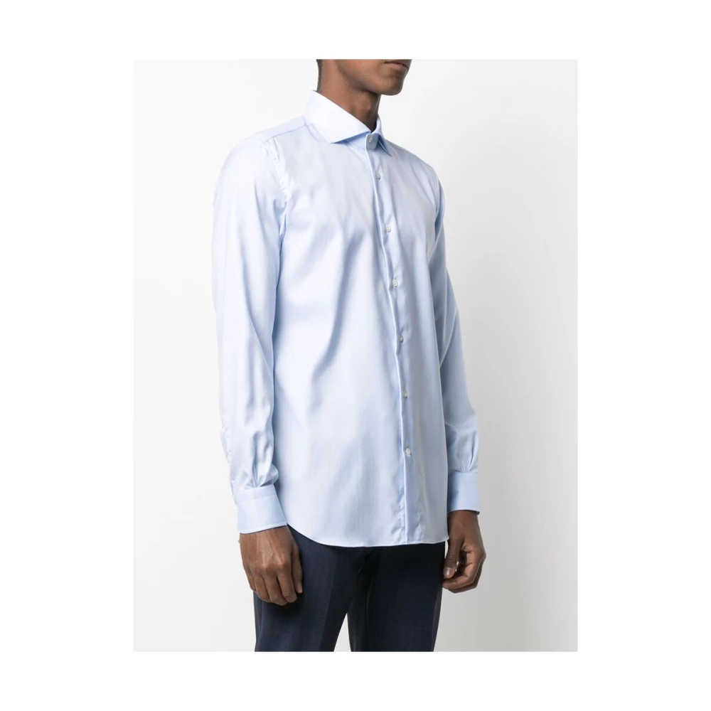 Mazzarelli Formal Shirts Blue Heren