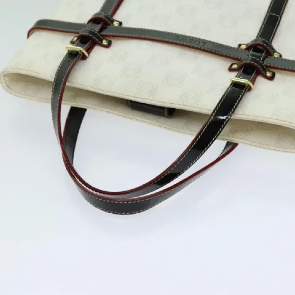 Loewe Pre-owned Leather totes White Dames