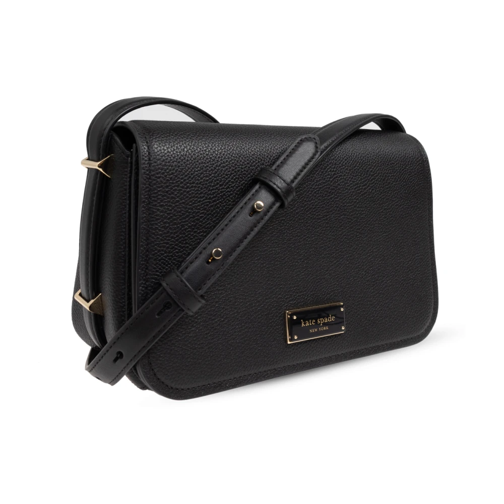 Kate Spade Schoudertas Nieuwe Flap Groep Klein Black Dames