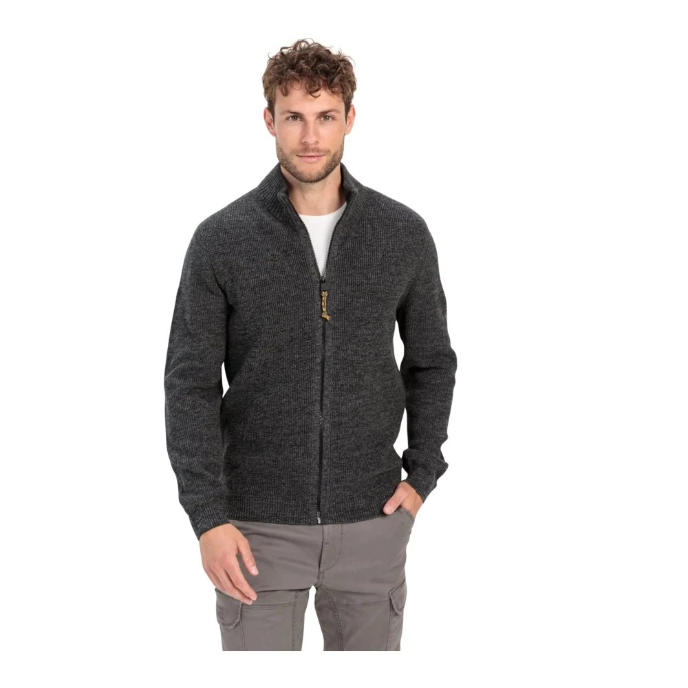 camel active Zwarte Vest voor Mannen Black Heren