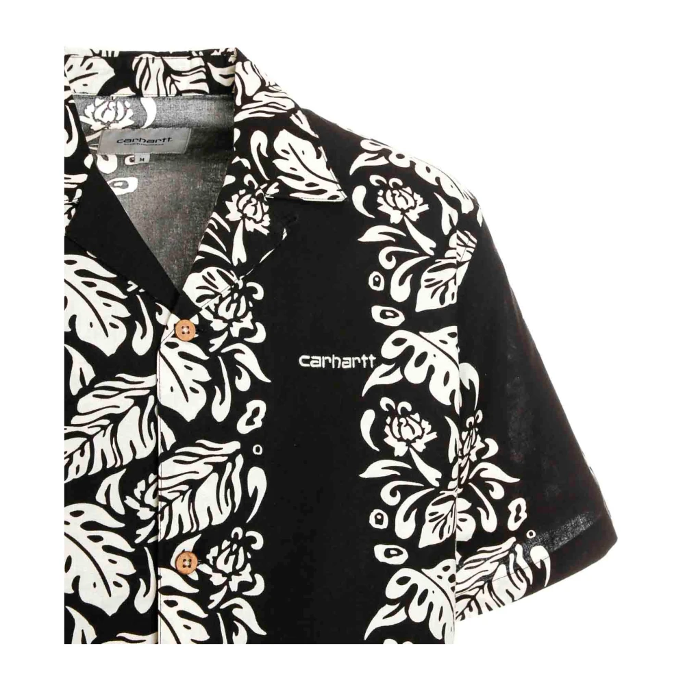 Carhartt WIP Bloemenshirt met reverskraag Multicolor Heren