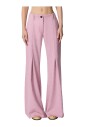 pantalon-evase-rose-avec-plis-devant