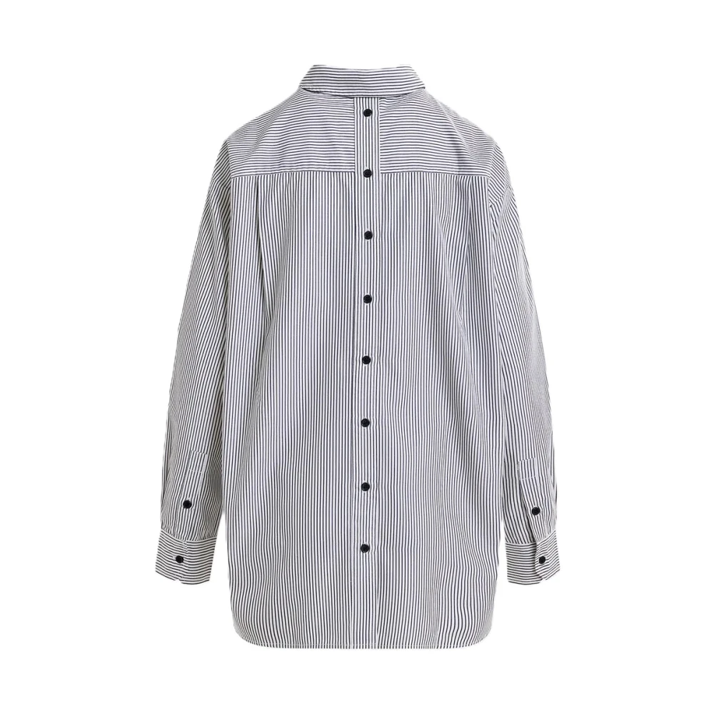 Essentiel Antwerp Paillettenblouse Losse Pasvorm Knoopsluiting Multicolor Dames