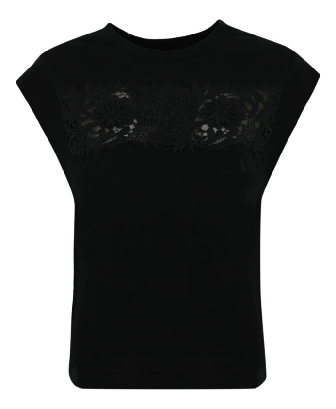 black-floral-lace-cotton-t-shirt