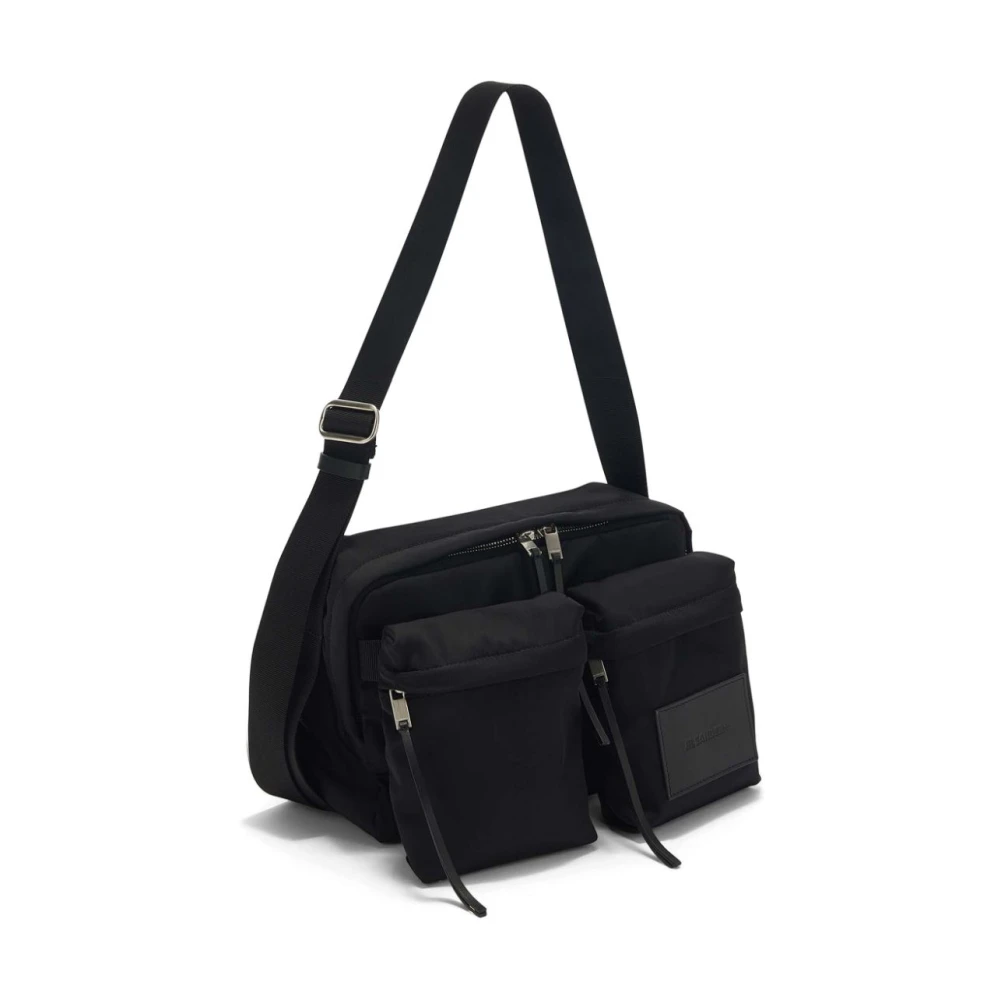 Jil Sander Zwarte tassen voor een stijlvolle uitstraling Black Dames