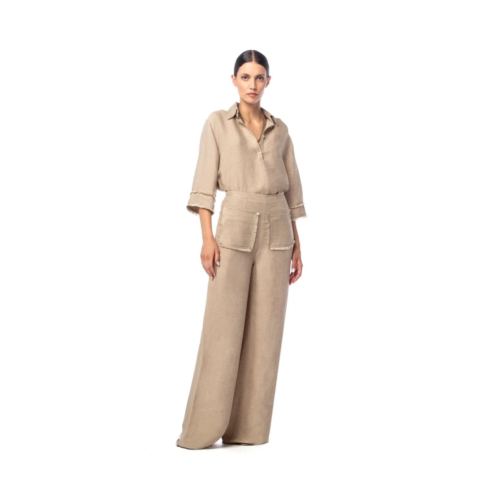 MVP wardrobe Antibes Blouse Beige Dames