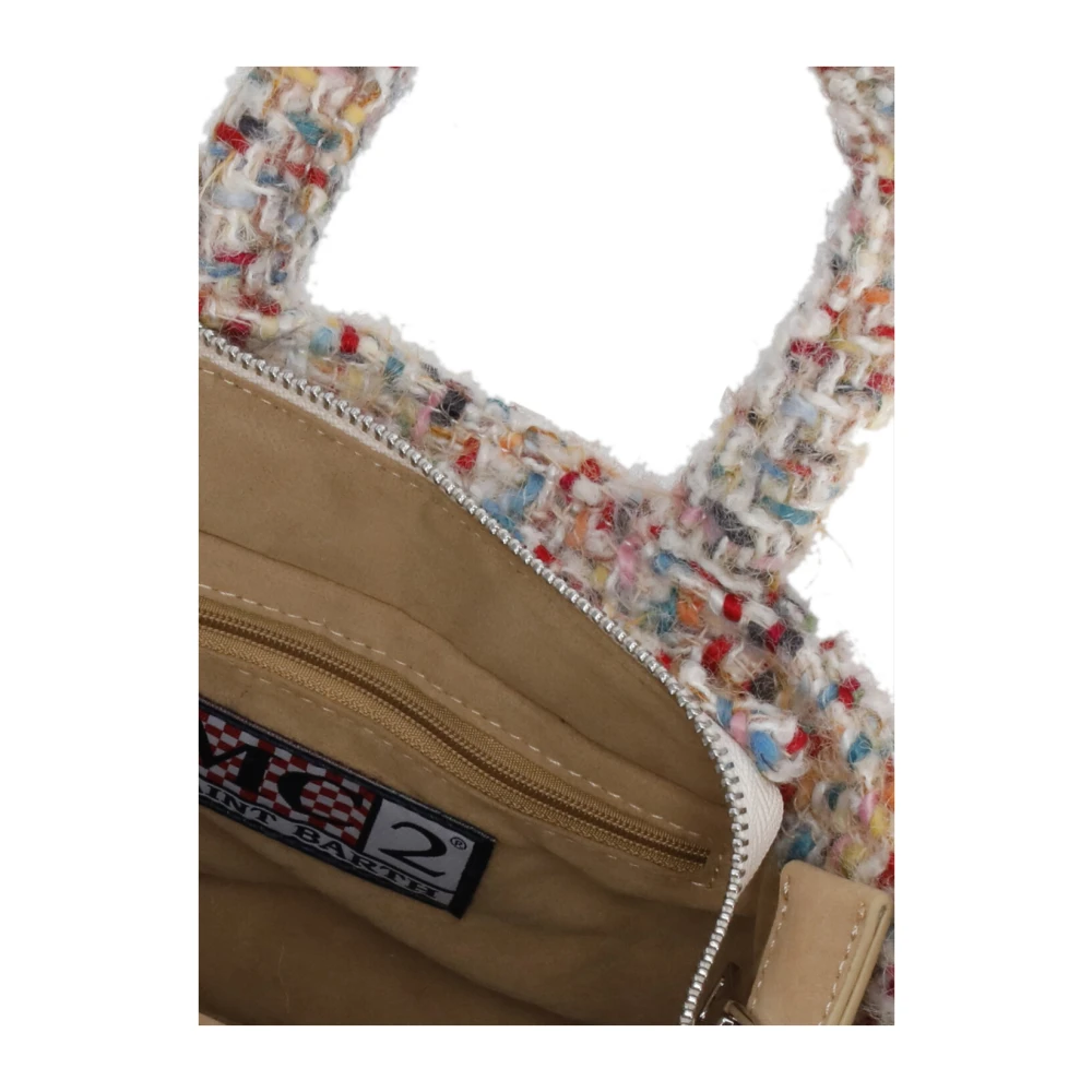 Saint Barth Multicolor Handtas met Franjes en Logo Multicolor Dames