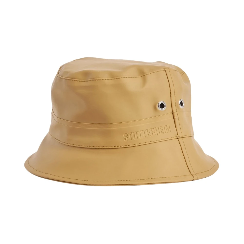 Stutterheim Waterdichte emmerhoed voor regenachtige dagen Beige Unisex