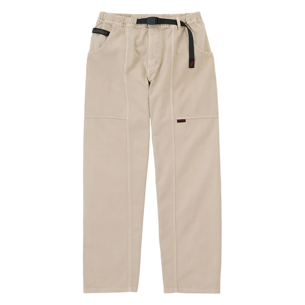 Gramicci Beige Straight Trousers, Male, S, Gadget Pant