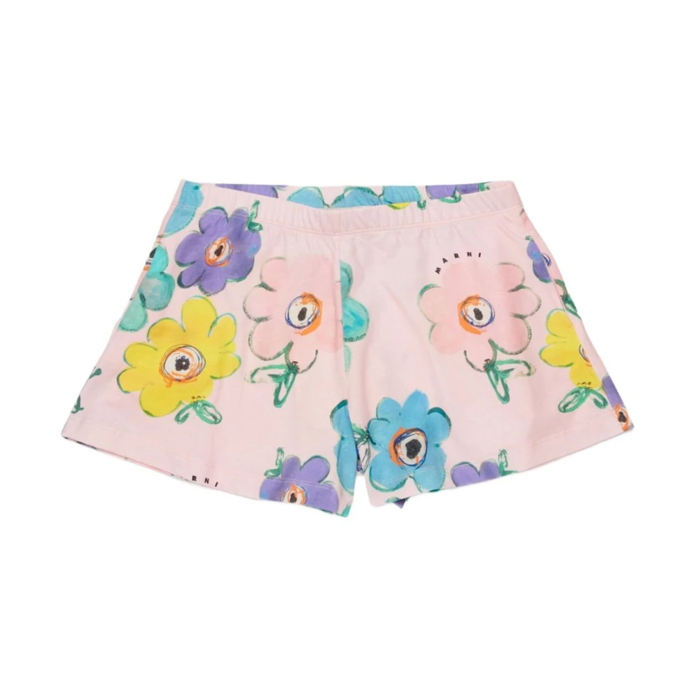 Marni Unisex Kids Pink Short Trousers - Shorts - 12 Y - Kids
