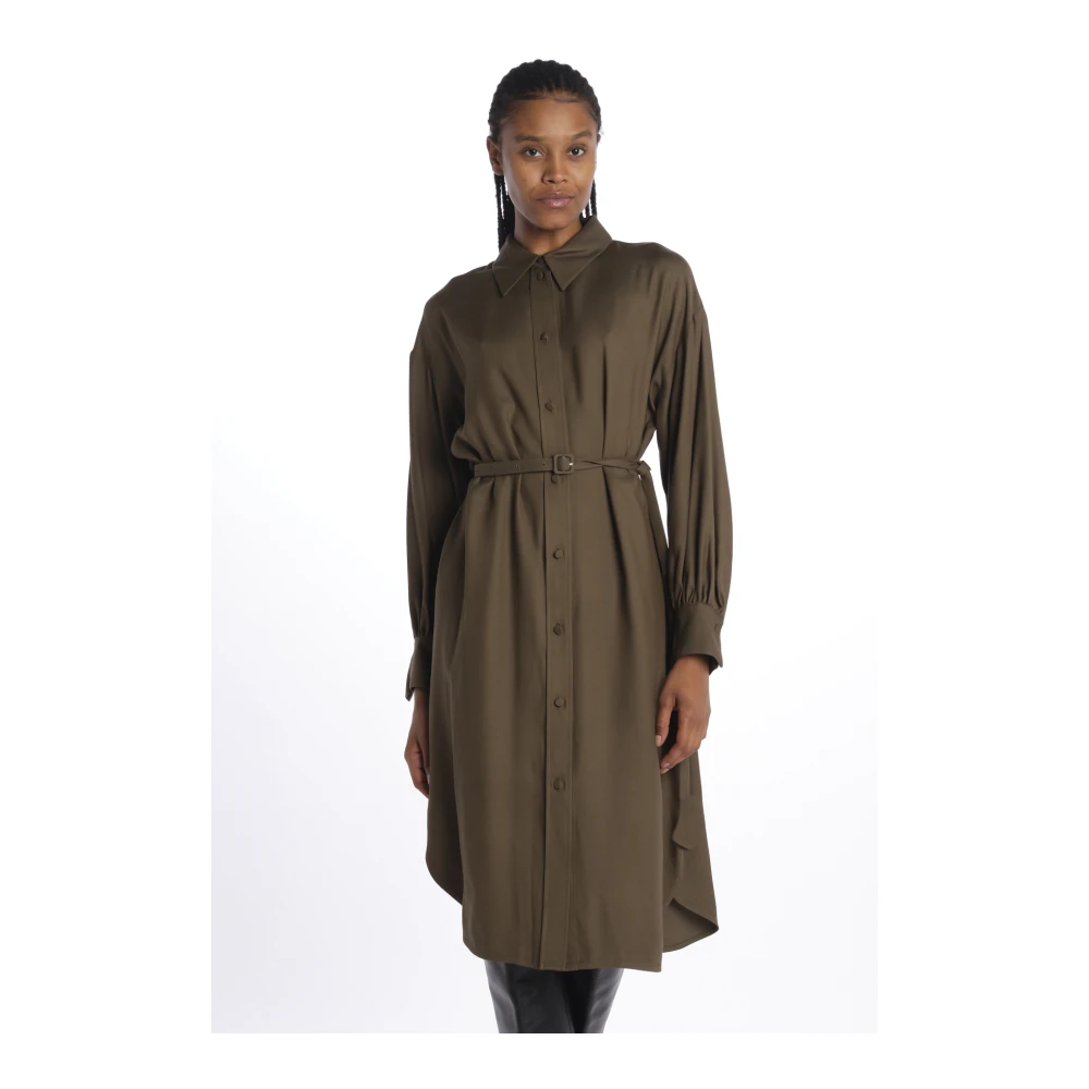 joseph Groene Bloemen Chemisier Jurk Green Dames
