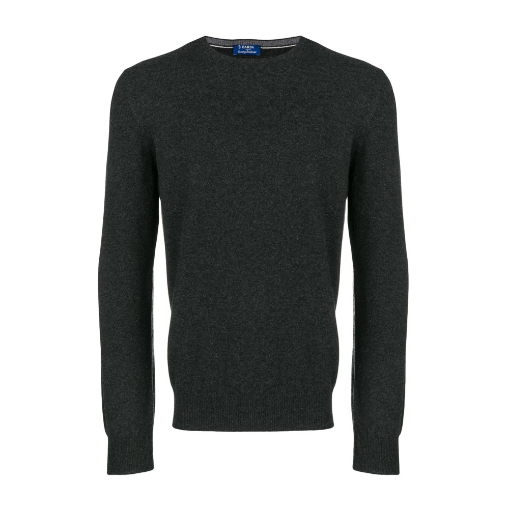 Knitwear > Round-neck Knitwear - - Barba - Modalova