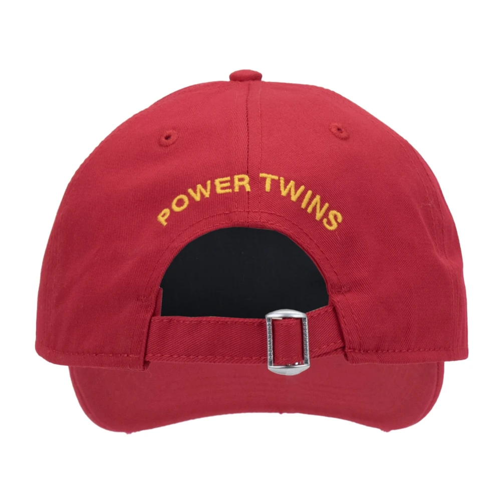Dsquared2 Verstelbare Baseballpet met Geborduurd Logo Red Unisex