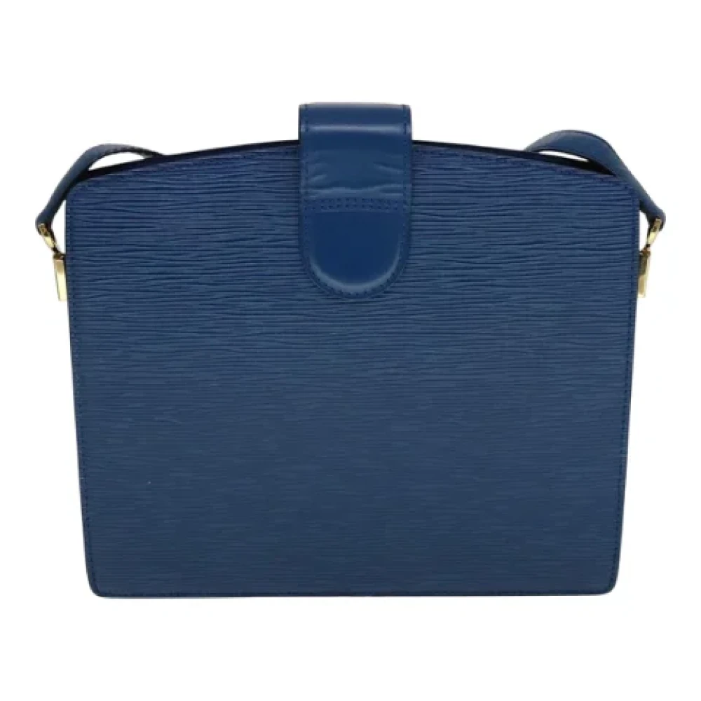 Louis Vuitton Vintage Pre-owned Leather louis-vuitton-bags Blue Dames