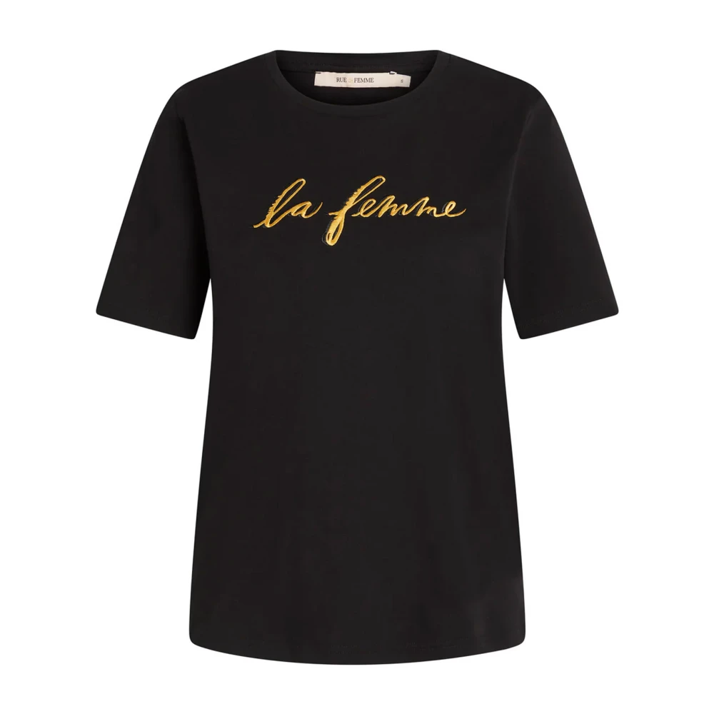 RUE de Femme Natacha T-shirt Zwart Black Dames