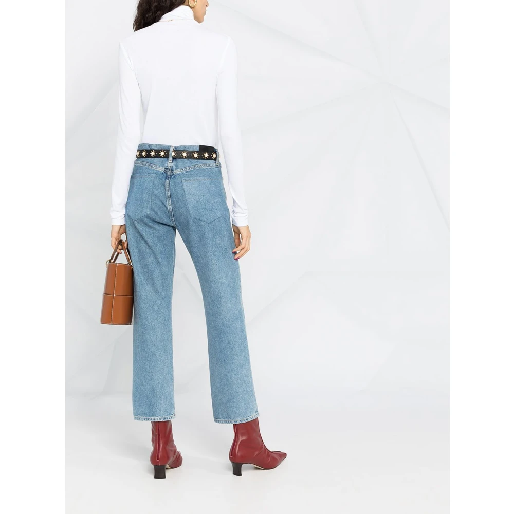 Vince Klassieke Turtleneck Trui White Dames