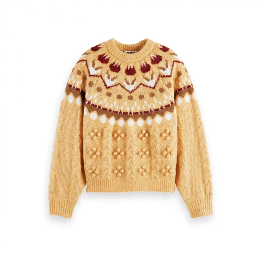Knitwear > Round-neck Knitwear - - Scotch & Soda - Modalova