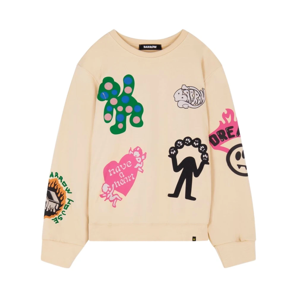 Barrow Stijlvolle Sweater voor Mannen en Vrouwen Beige Heren