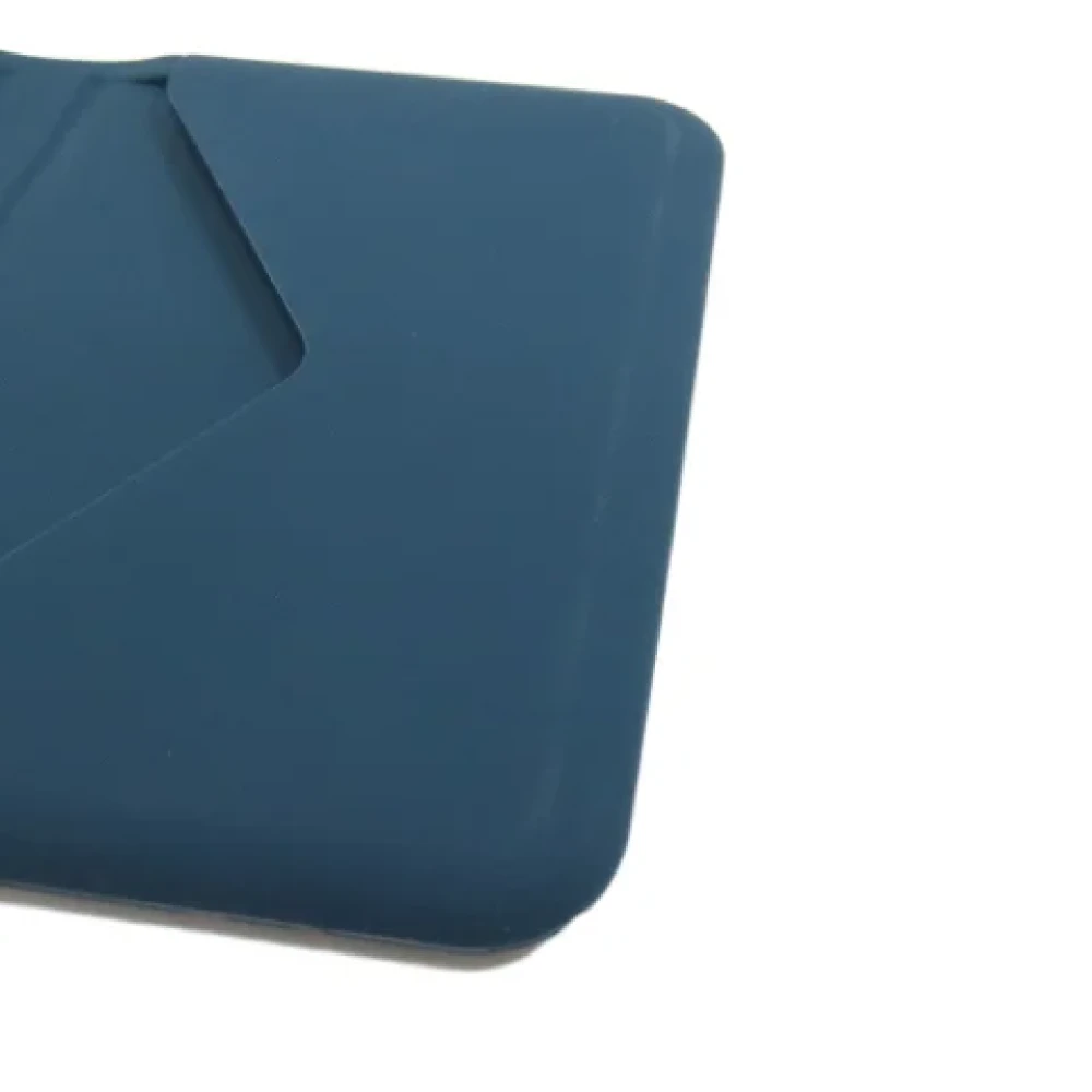 Bottega Veneta Vintage Pre-owned Rubber wallets Blue Dames
