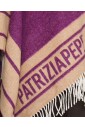 purple-fringed-poncho-with-logo-jacquard