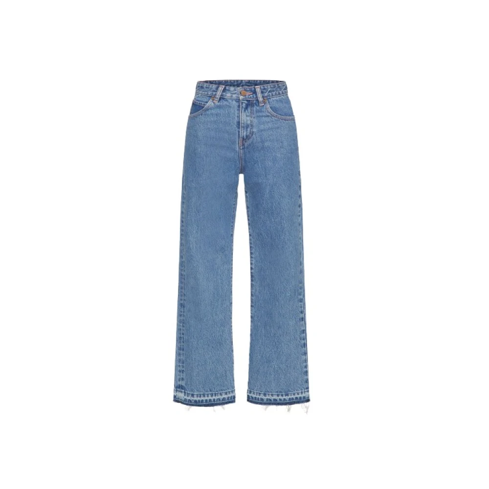 RED Valentino Lichtblauwe Flared Denim Jeans Blue Dames