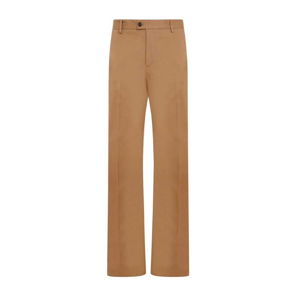 Alexander mcqueen Kameel Chino Broek Nude & Neutrals Brown Heren
