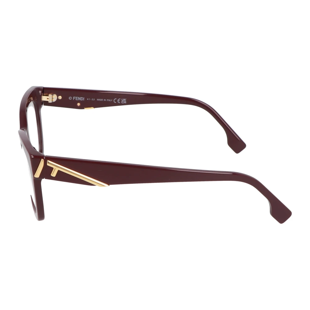 Fendi Kattenogen Bril Purple Dames