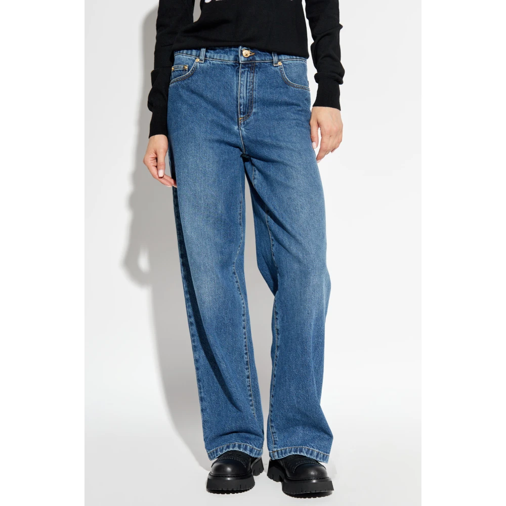 Moschino Versleten jeans Blue Dames