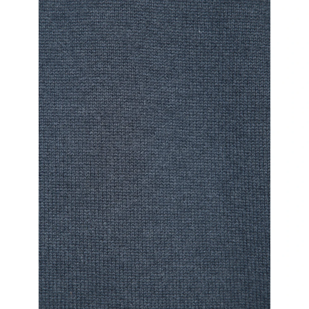 Dell'oglio Blauwe Gebreide Kleding voor Mannen Aw24 Blue Heren