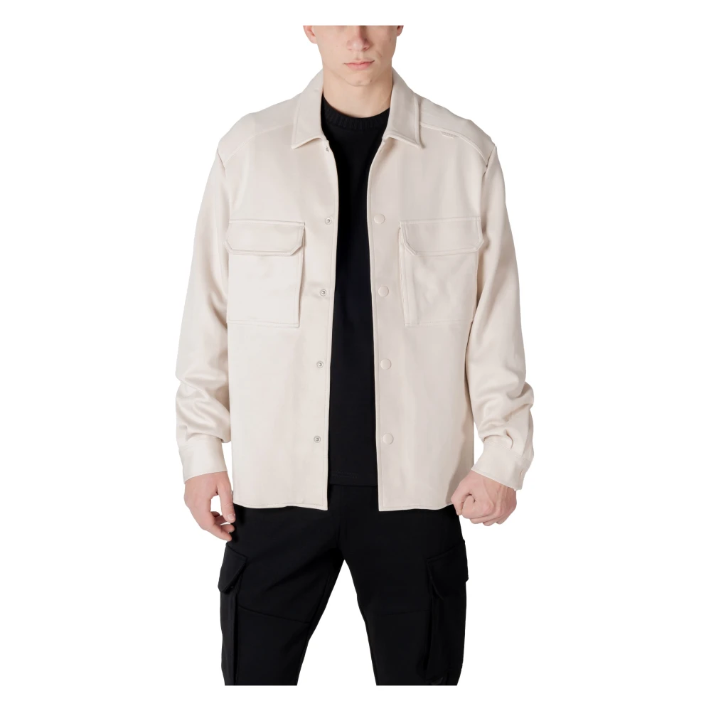 Antony Morato Men's Beige Light Jackets,, Uncovered Sweatshirt 3XL