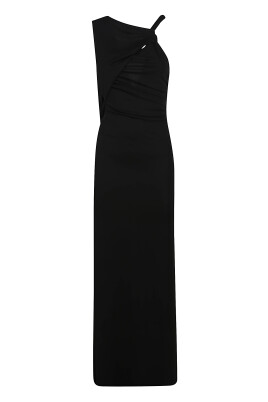 black-dress-with-asymmetrical-neckline