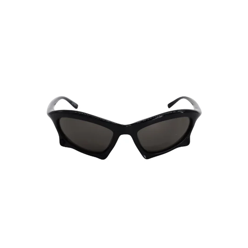 Balenciaga Vintage Pre-owned Nylon sunglasses Black Dames