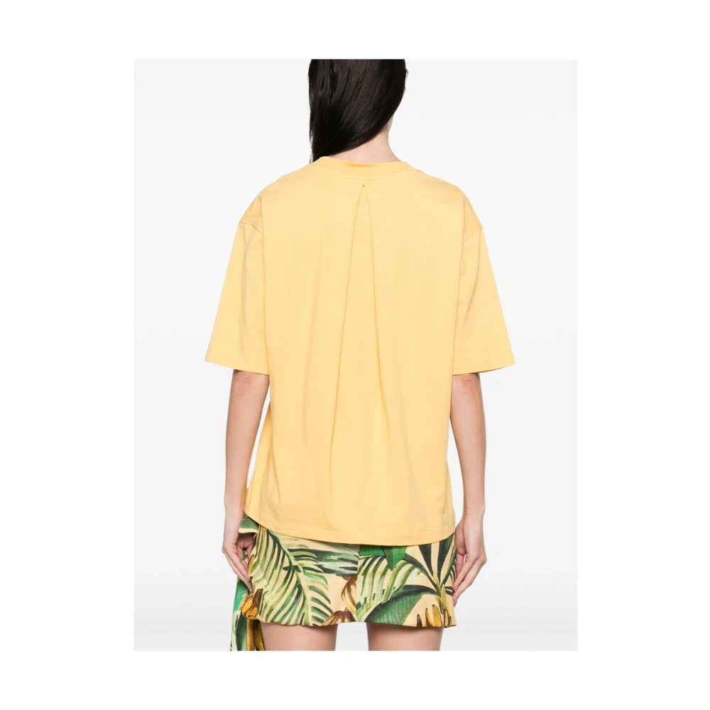 Farm Rio Gele Banaan Grafische Print T-shirt Yellow Dames