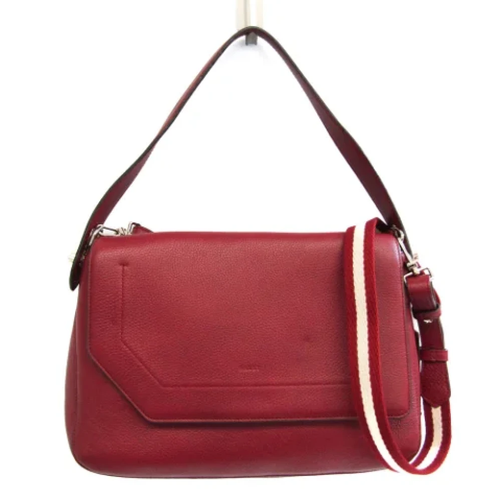 Bally Pre-owned Leather totes Red Dames