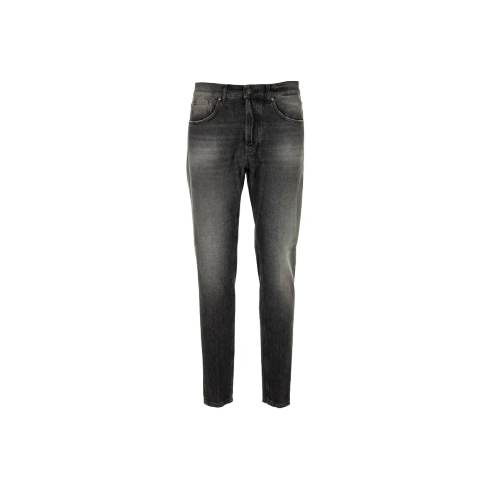 Dondup Wortel Slim Fit Jeans Black Heren