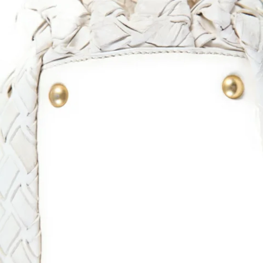 Miu Pre-owned Fabric handbags Beige Dames