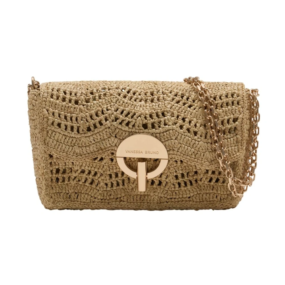 Vanessa Bruno Women's Beige Moon Moyen Crossbody