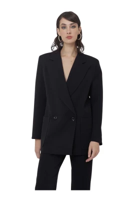 Oversized Dubbelknäppt Blazer