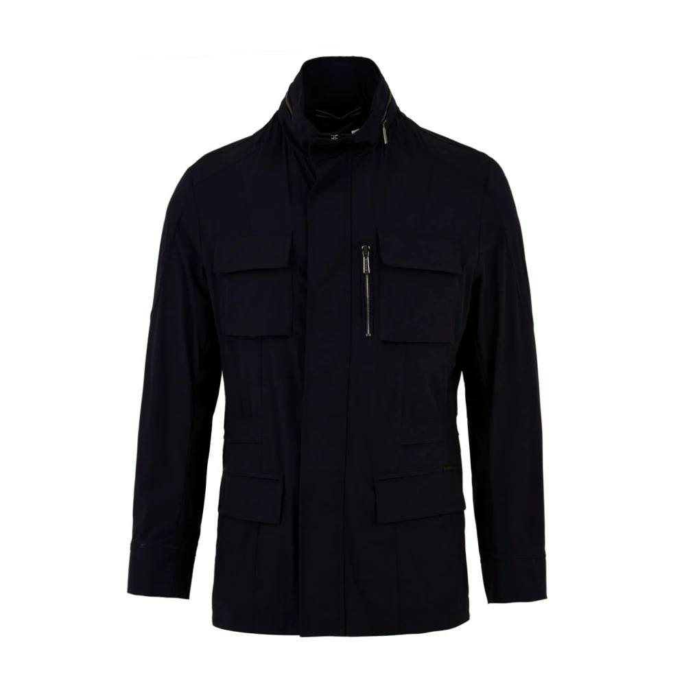 Moorer Hombre Azul Chaquetas, Talla: L