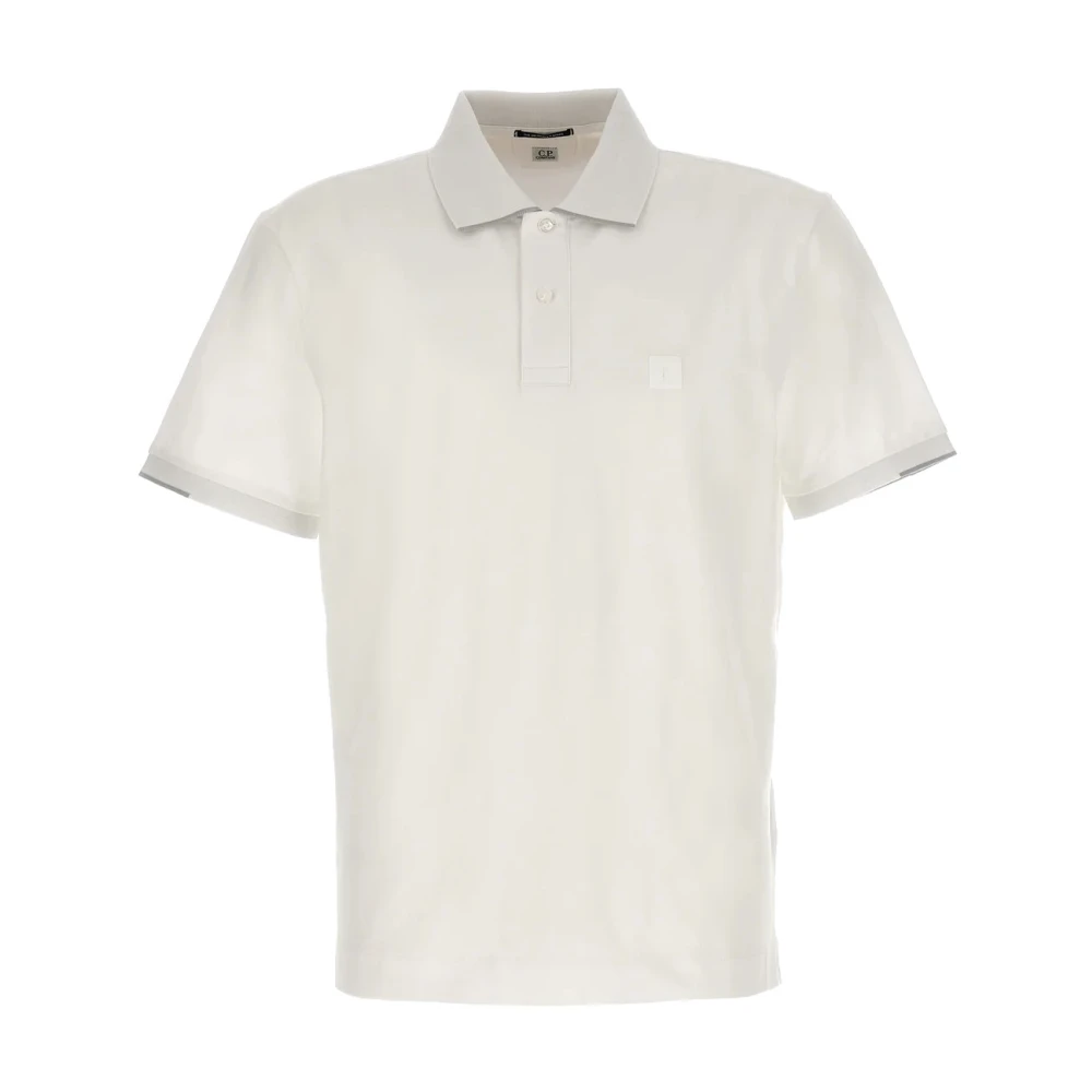 C.P. Company Witte Polo Shirt Metropolis Serie White Heren
