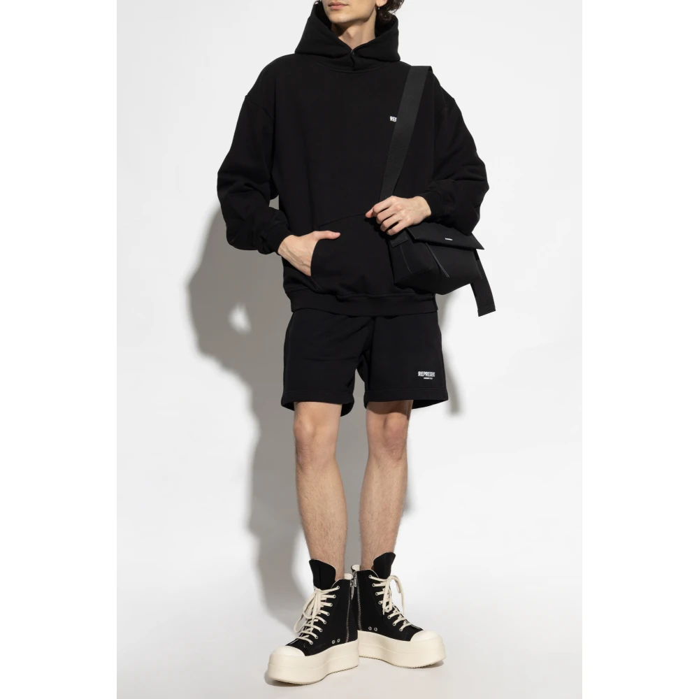 Represent Logo shorts Black Heren