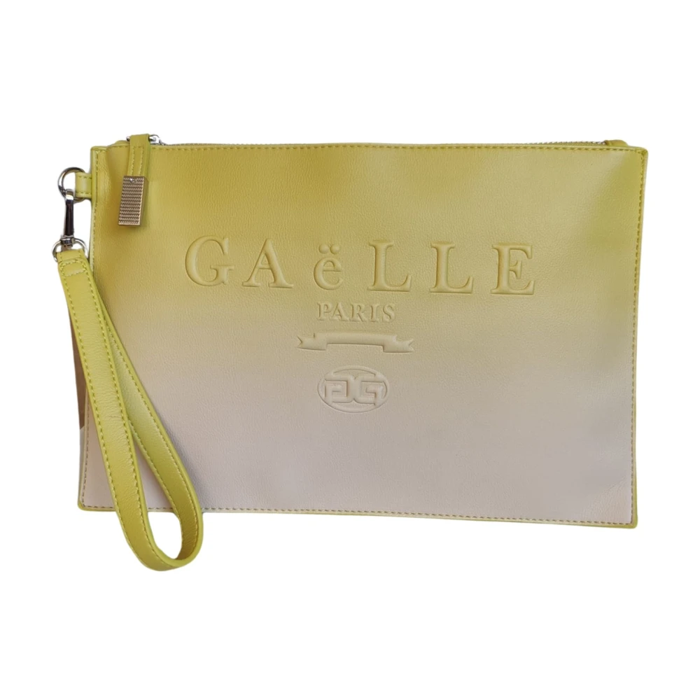Gaëlle Paris Women's Green Lime Mini Clutch Wrist Strap - Clutches - One Size - Bags