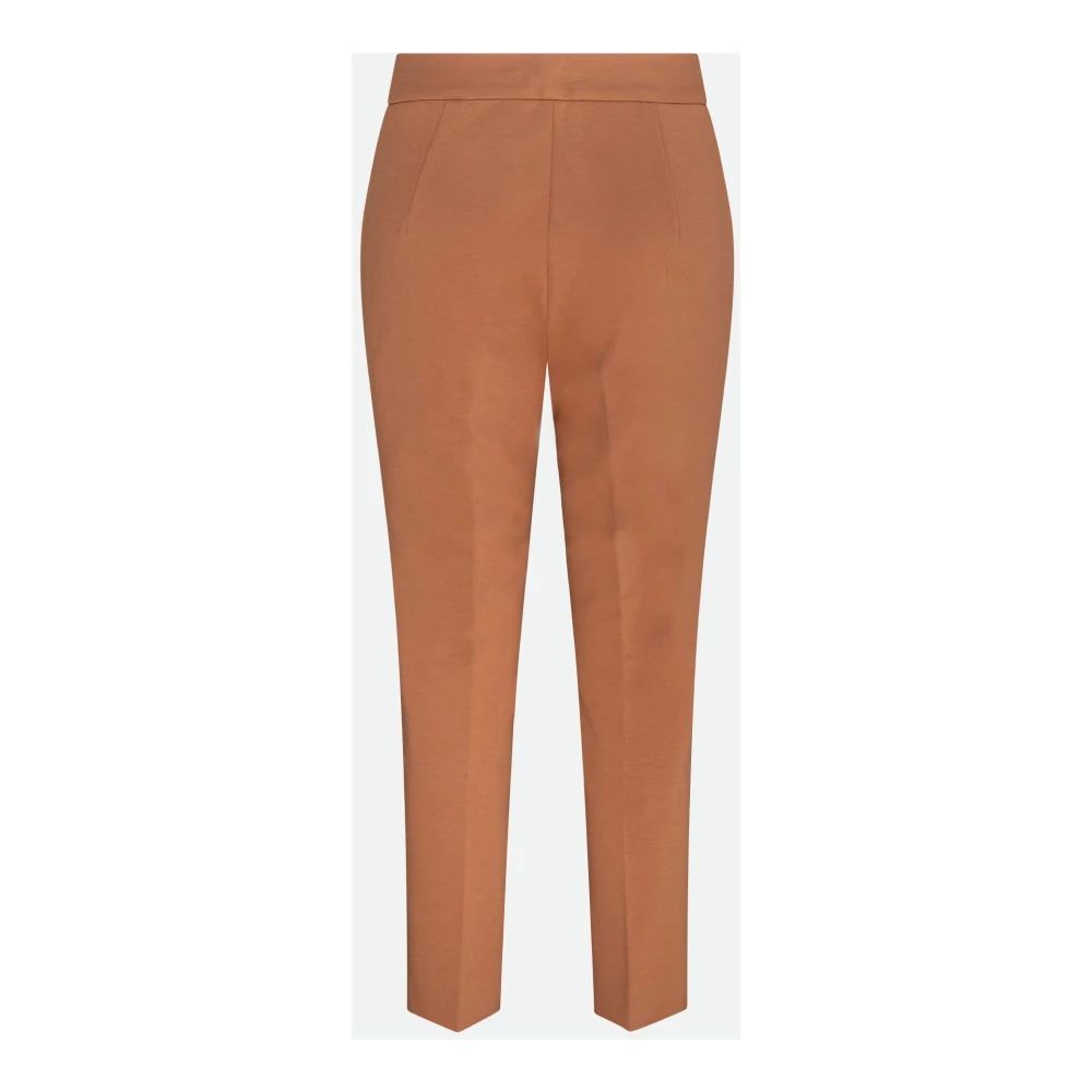 Max Mara Bruine Broek Stijlvol Ontwerp Brown Dames